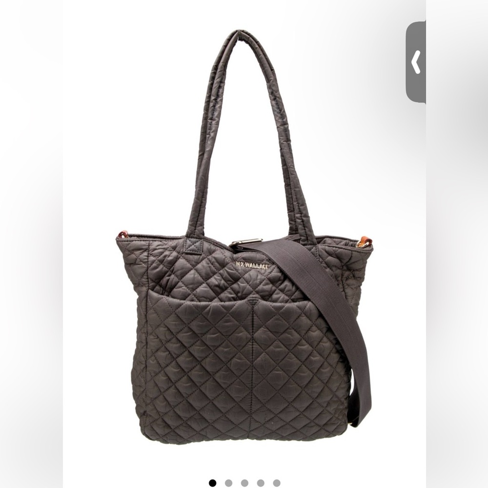 MZ WALLACE quad tote regular size Grey